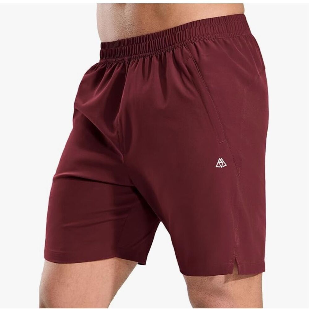 NEW 7” Athletic Running Shorts Men Dry Fit Lightweight Workout Shorts XL